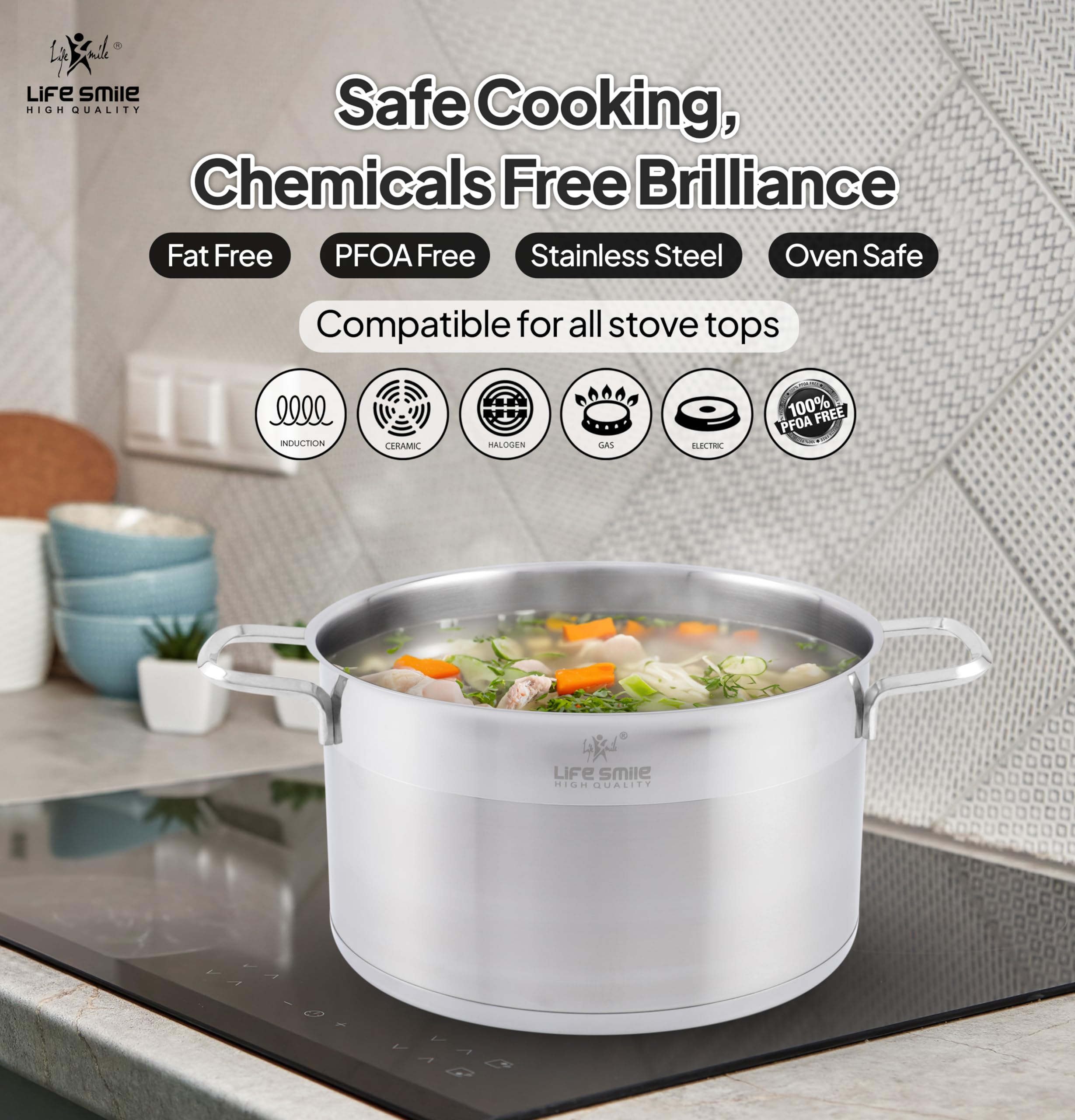  Lifesmile cookware stainless steel p12