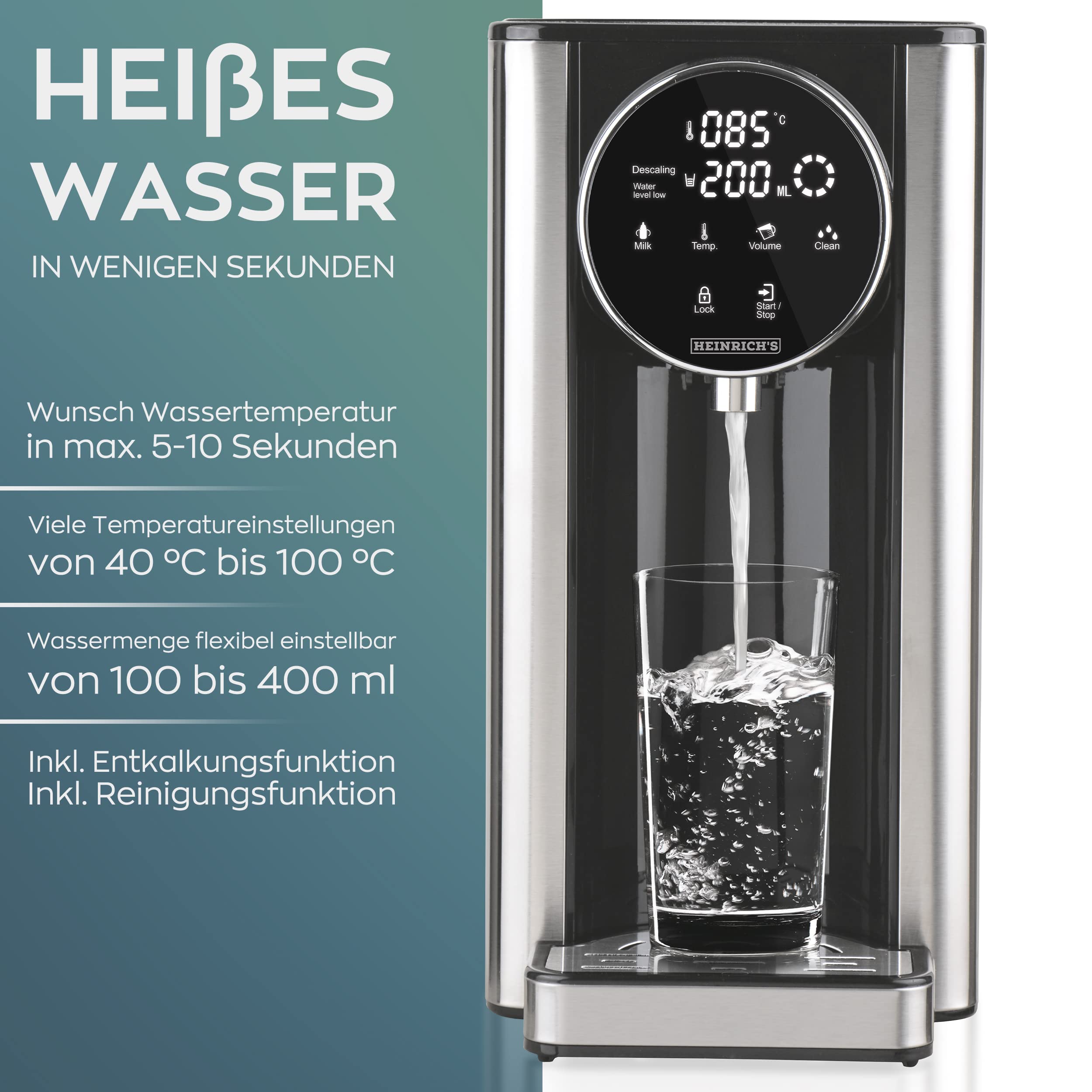  Heinrichs hot water dispenser hws8731