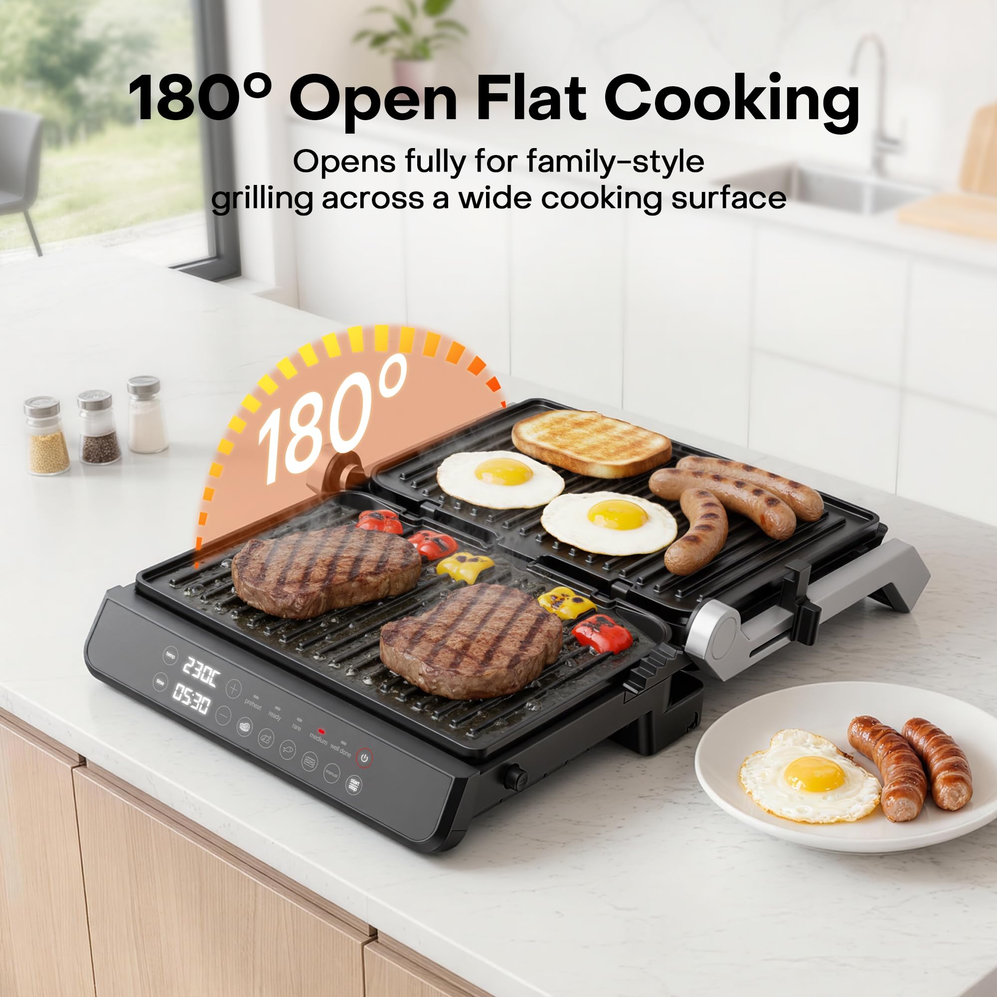  Nutricook grill nc cg240 خرید گریل تماسی نوتریکوک مدل 240