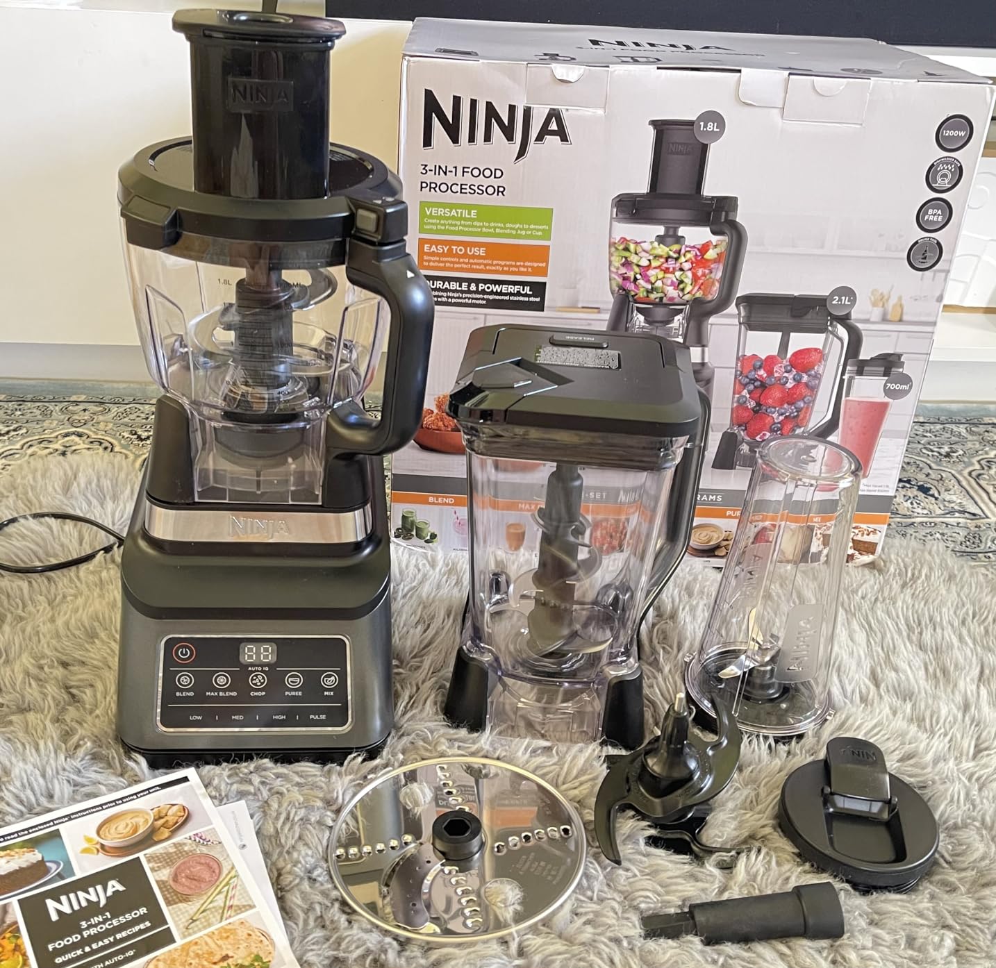  Ninja food processor bn800