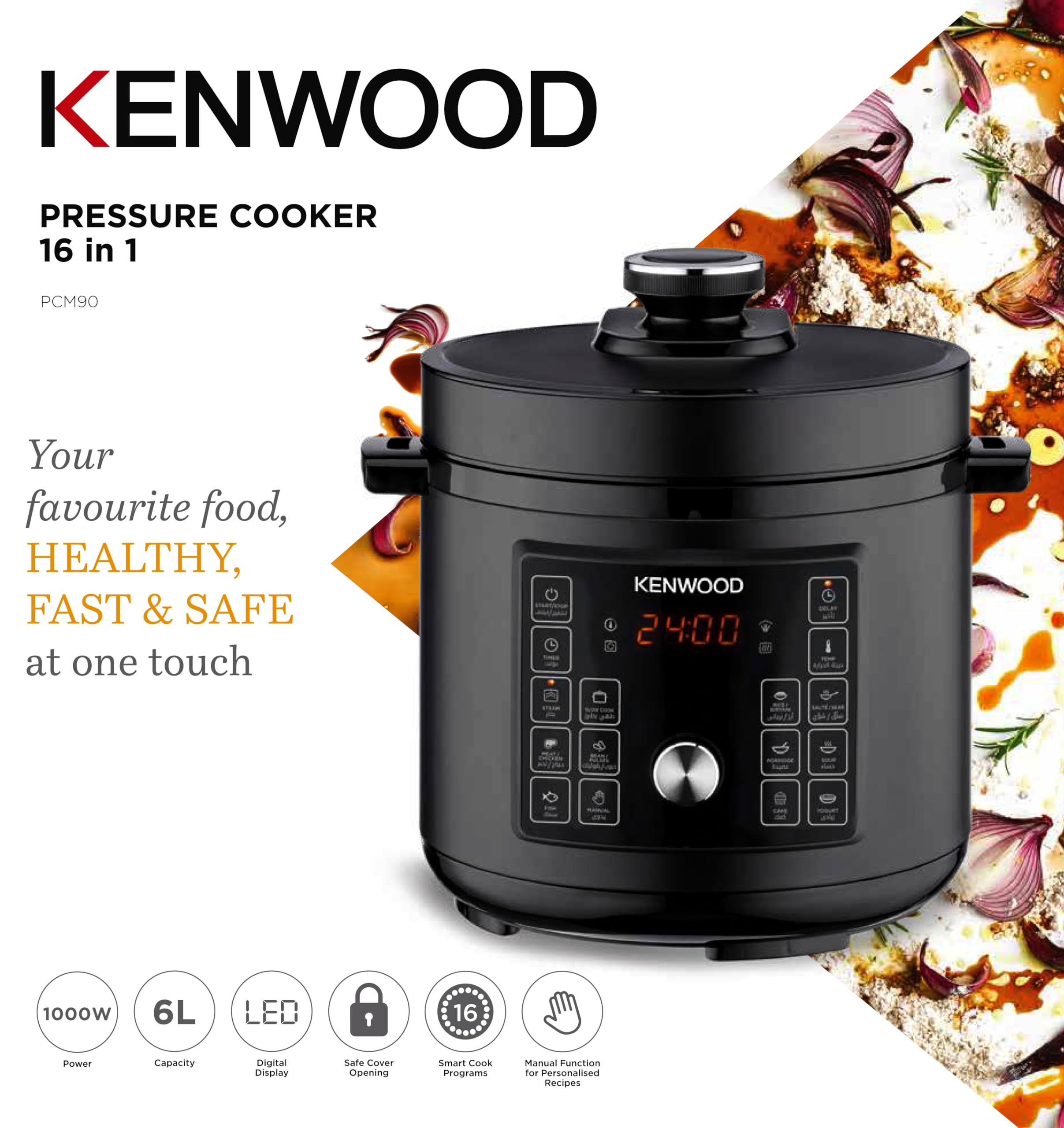 Kenwood multicooker pcm90