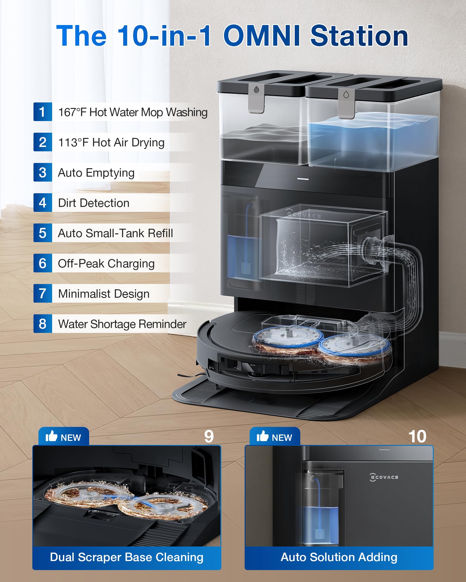  Ecovacs t50 pro Omni deebot 