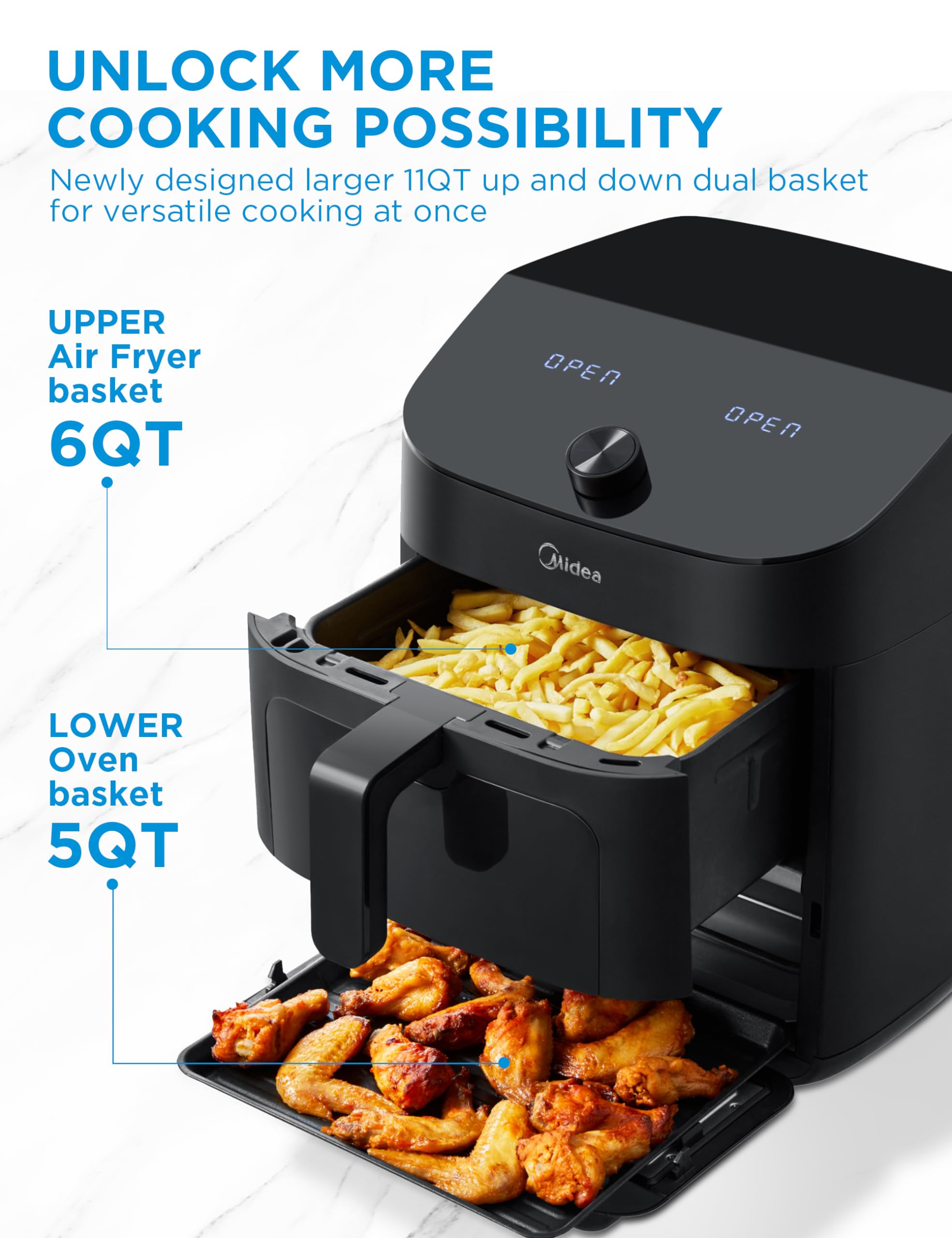  Midea smart air fryer mad110d2apk