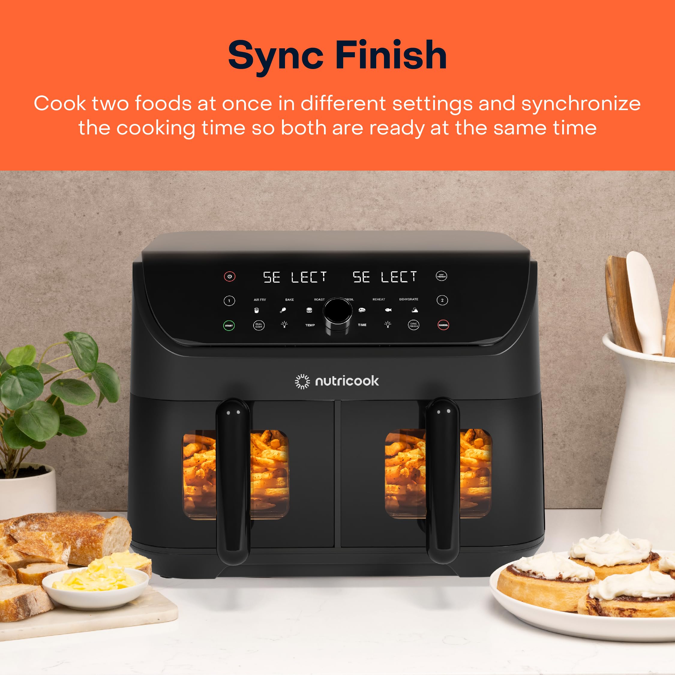  Nutricook air fryer duo afd185v