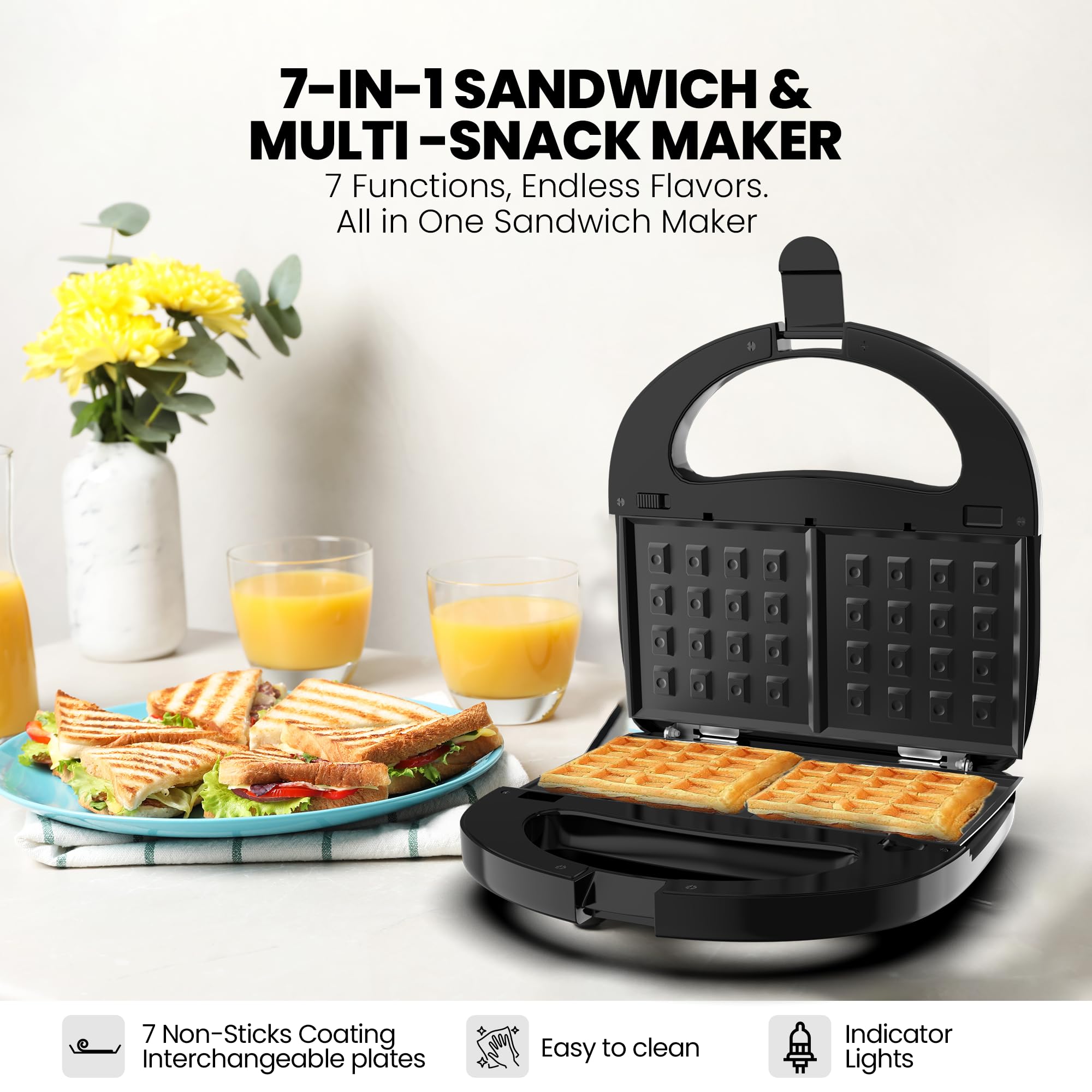  Nikai NGT727D Sandwich maker