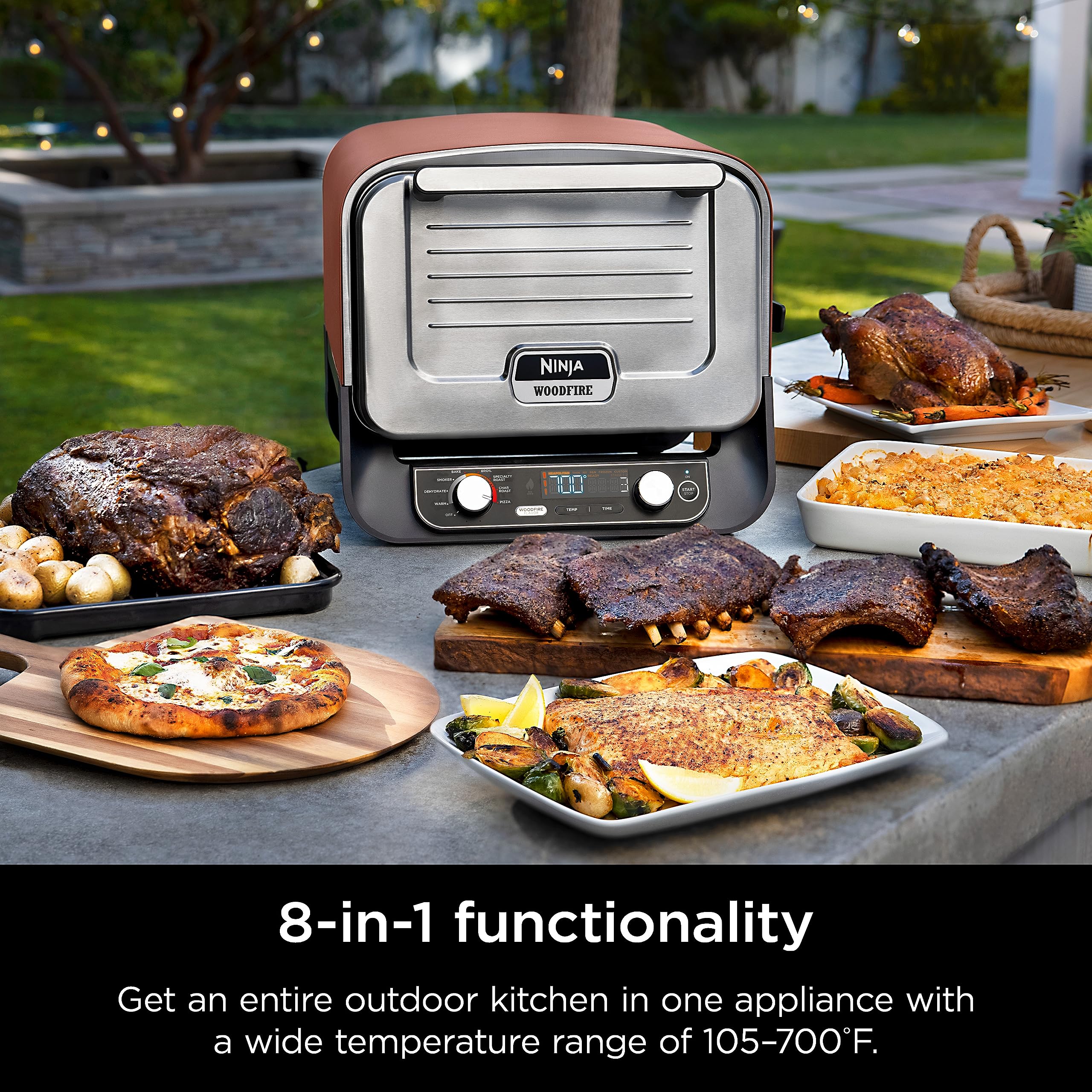  Ninja woodfire pizza oven oo101 