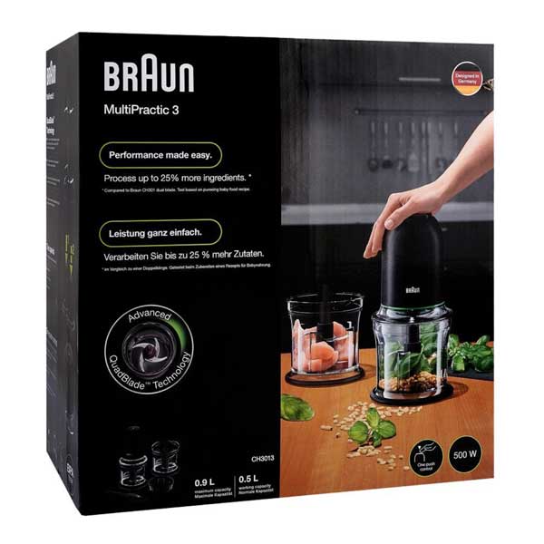  Braun food chopper ch3013