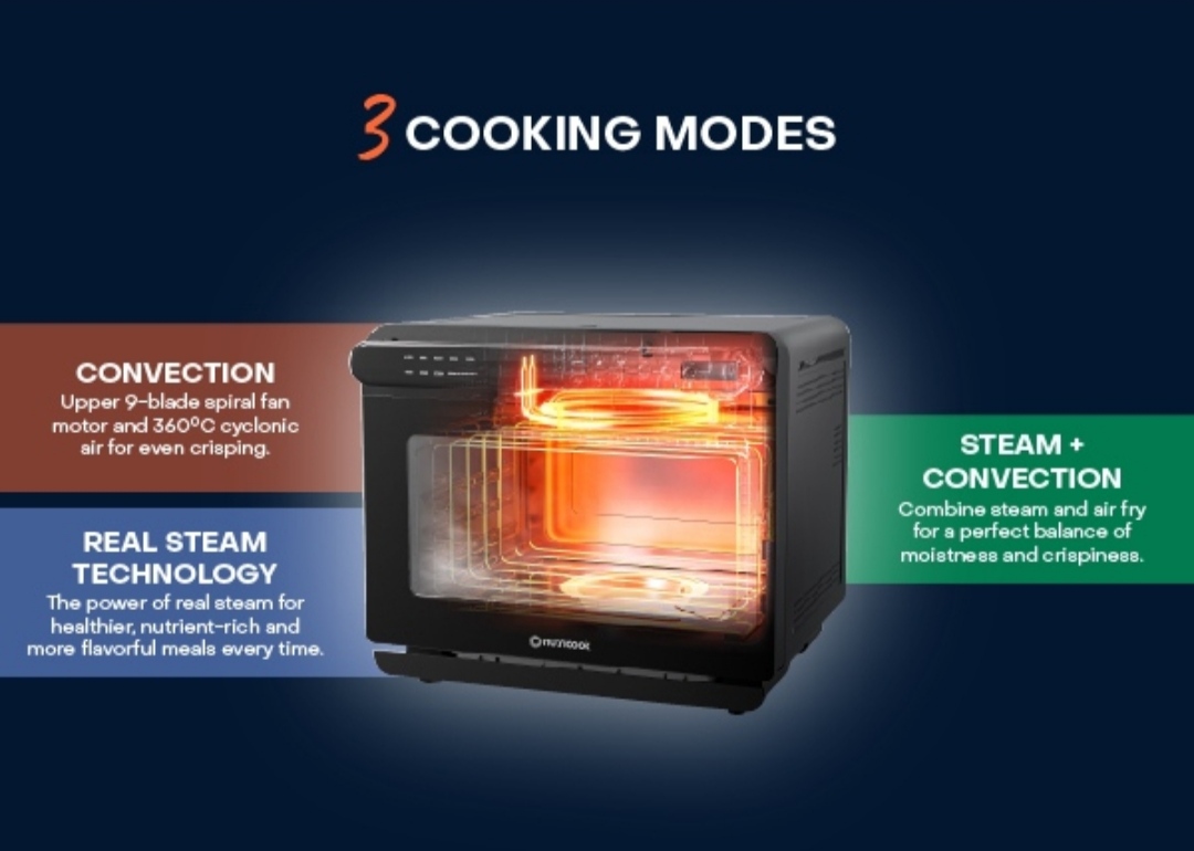  Nutricook steami oven air fry st01