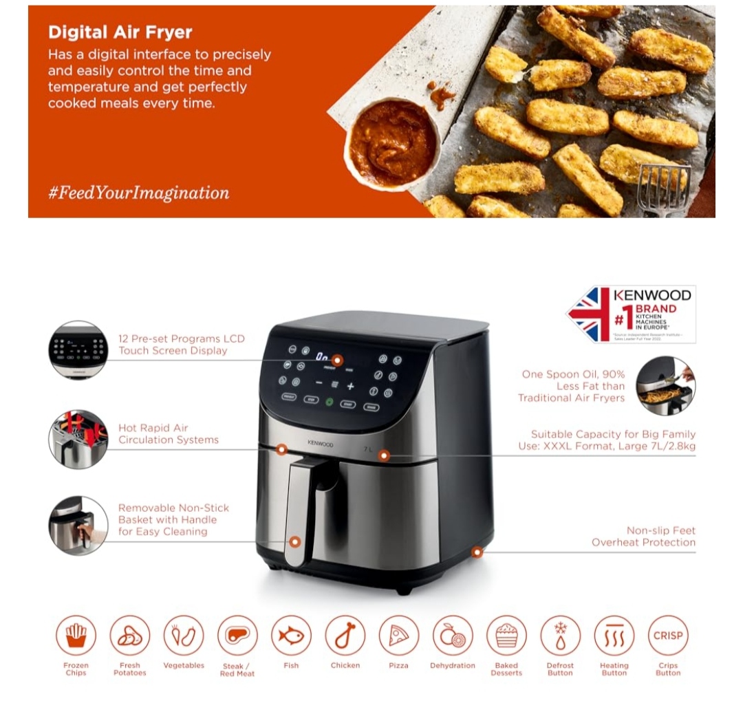  Kenwood air fryer m80