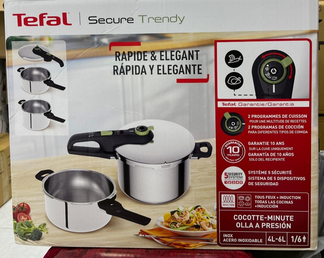  Tefal secure trendy pressure cooker