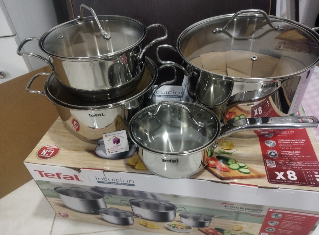  Tefal intuition cooking set