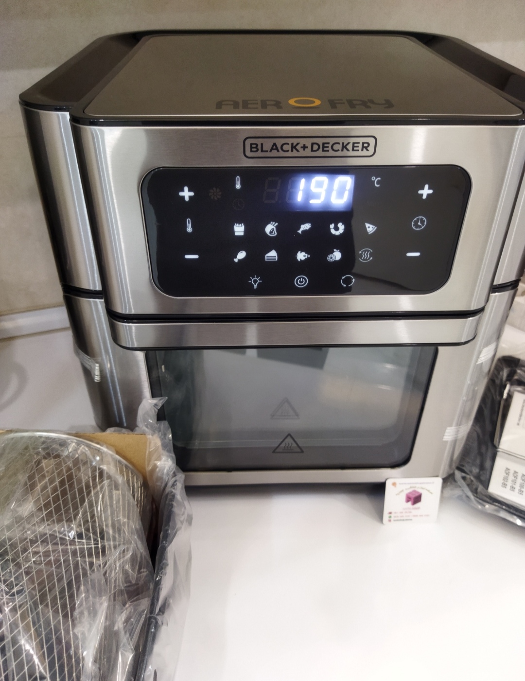  Black+decker aof100. air fryer oven