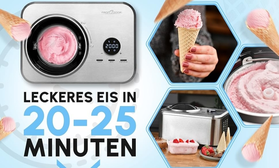  Proficook ice cream maker 1268