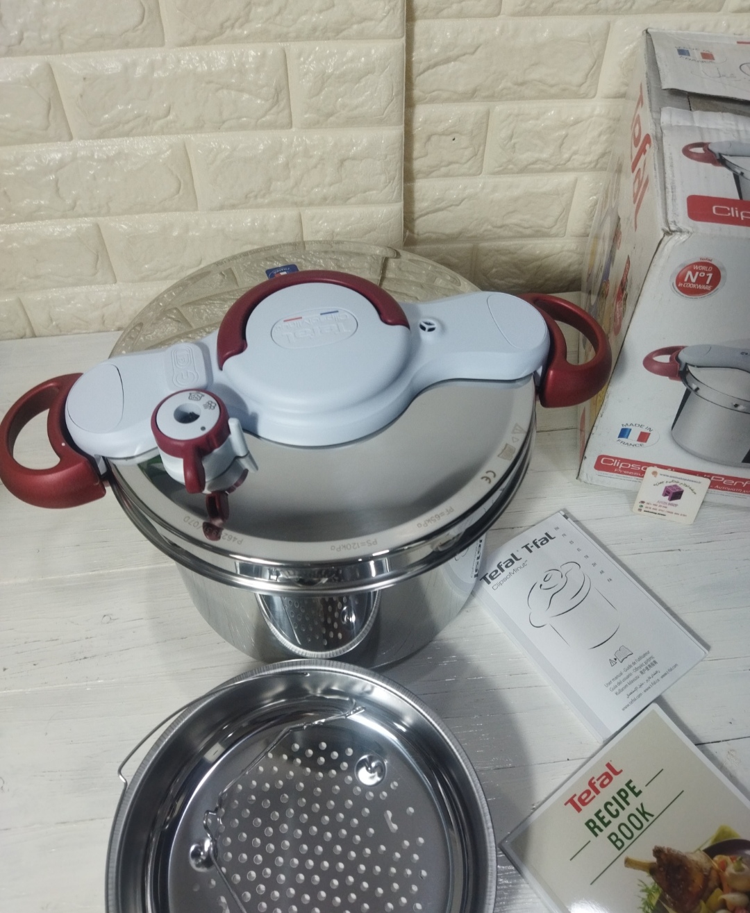  Tefal clipso minut perfectزودپز استیل تفال فرانسه مدل پرفکت