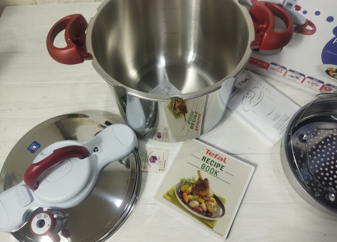  Tefal clipso minut perfectزودپز استیل تفال فرانسه مدل پرفکت