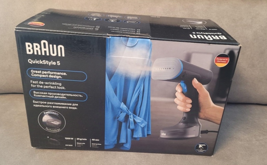  Braun garment steamer gs5031
