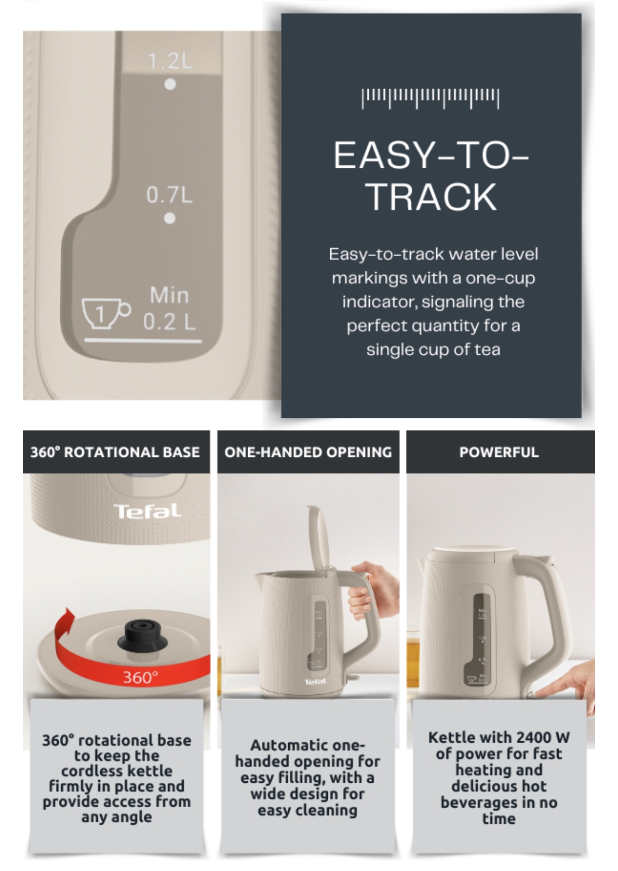  Tefal morning kettle ko2m0b27