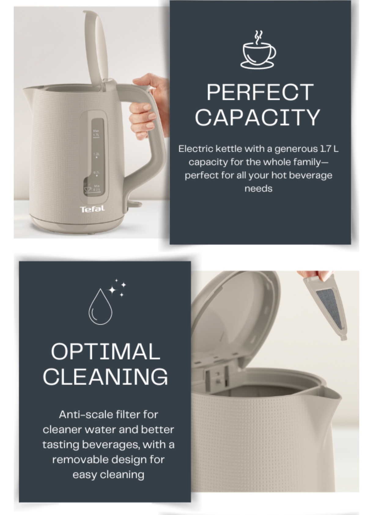  Tefal morning kettle ko2m0b27