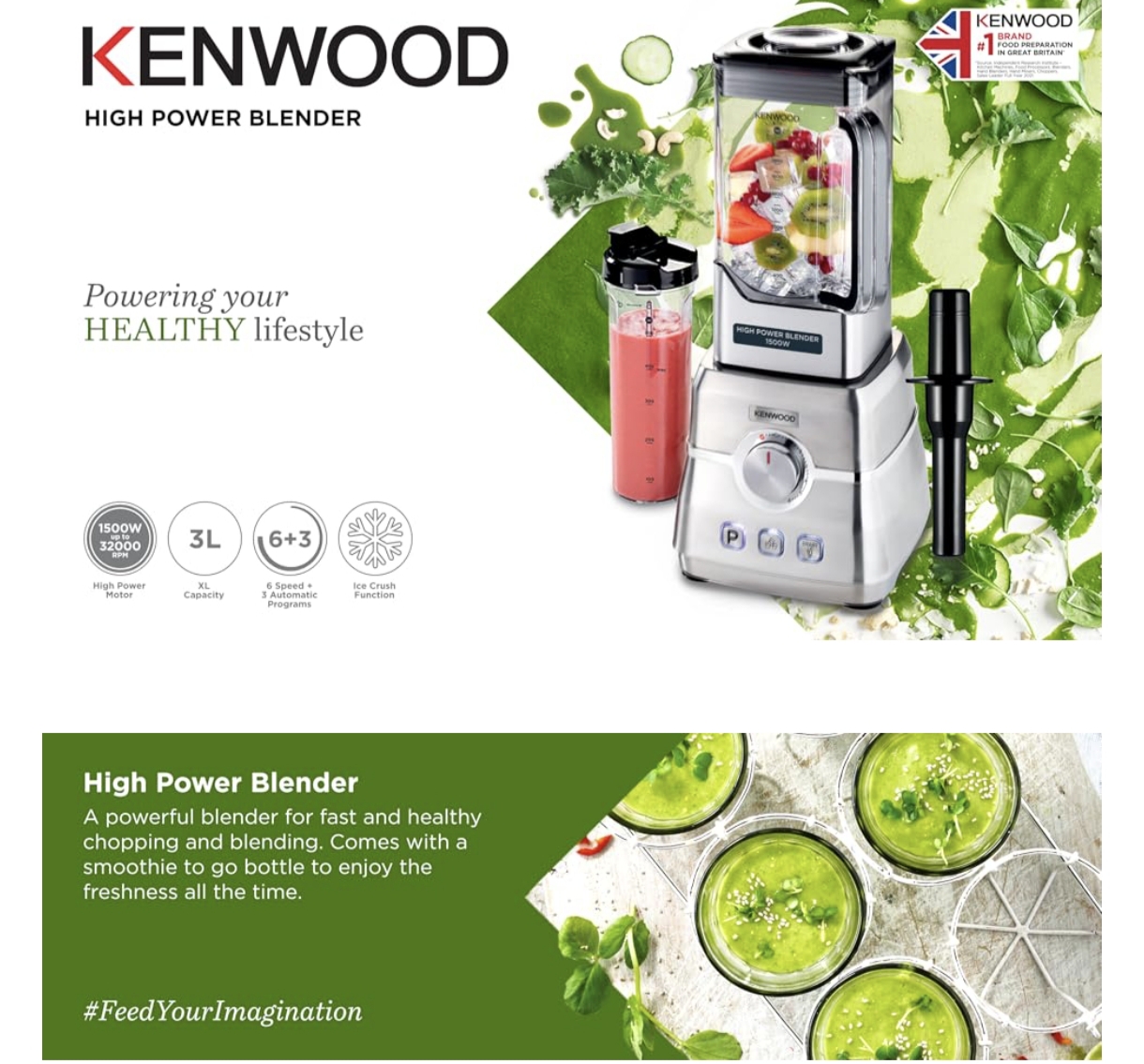  Kenwood blm91.640ss premium blender