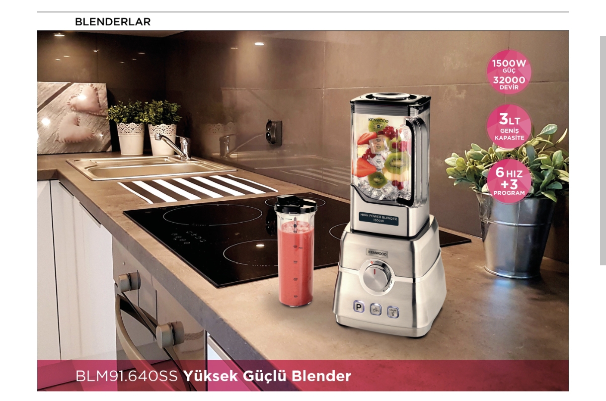  Kenwood premium blender blm91