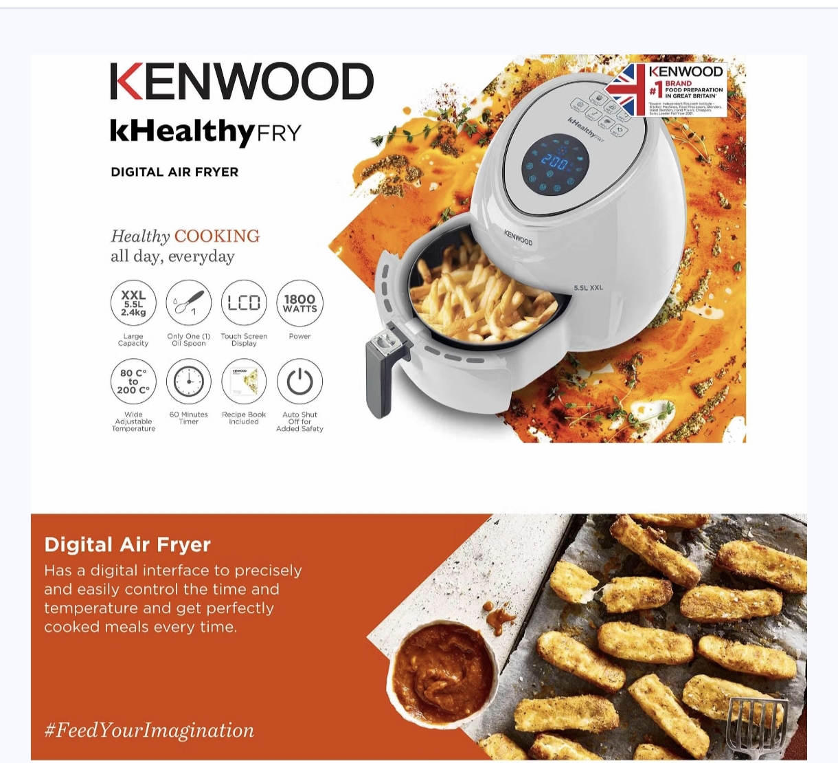  Kenwood hfp50 air fryer