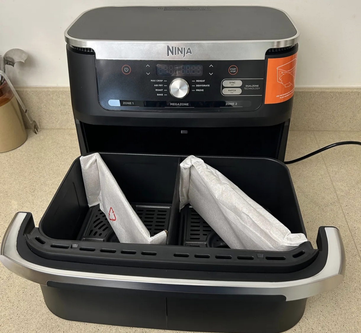  Ninja flex drawer mega zone af500 air fryer