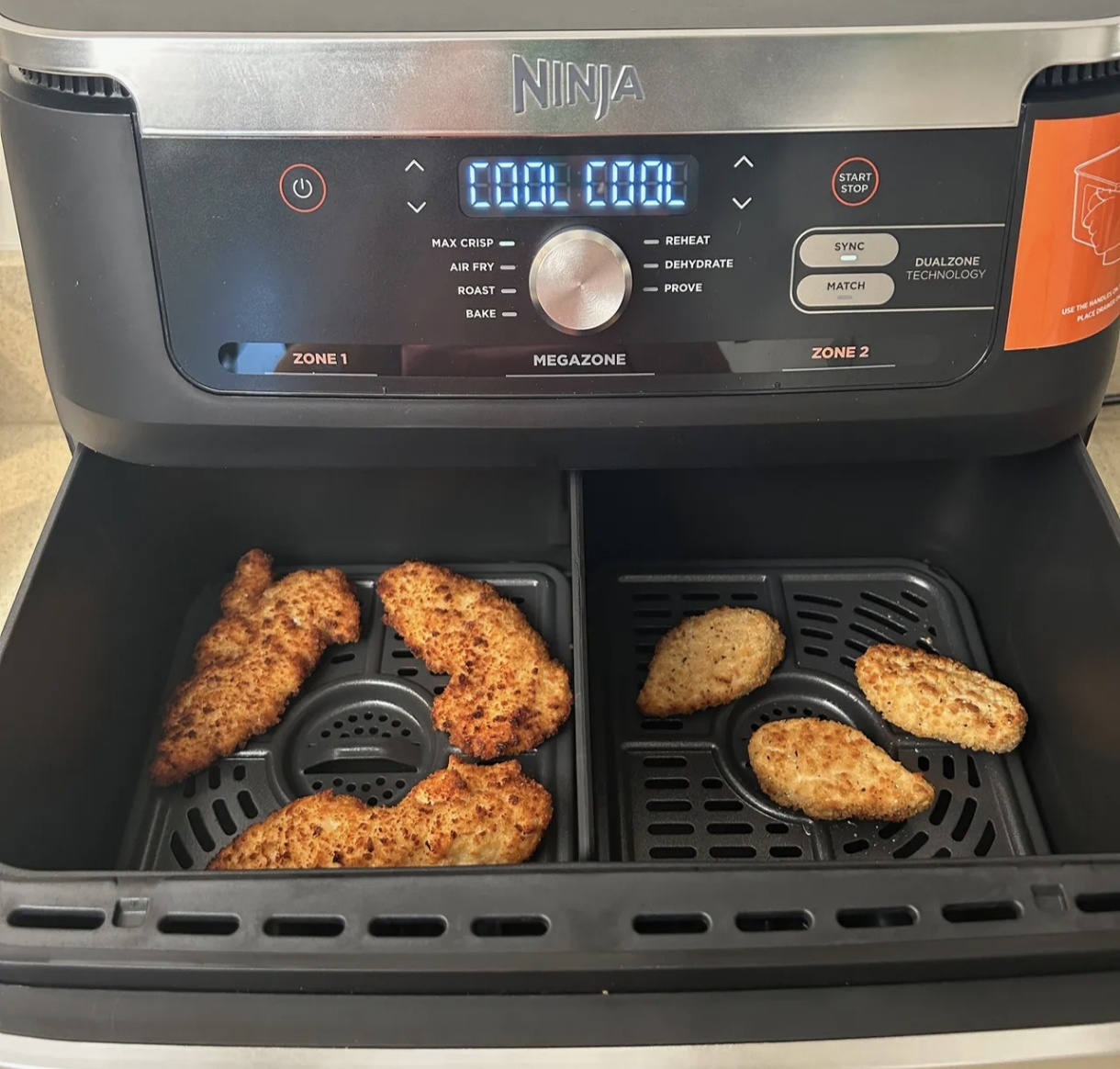  Ninja flex drawer air fryer af500eu
