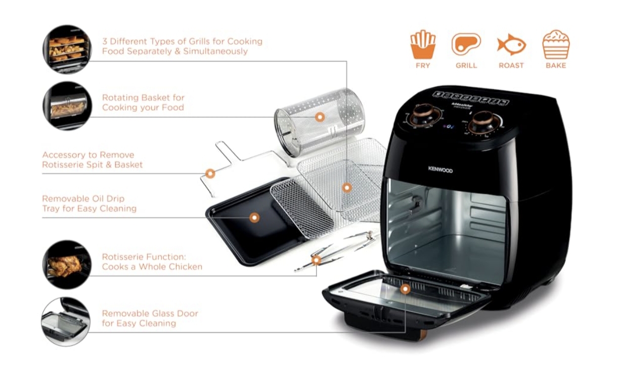  Kenwood oven air fryer hfp90