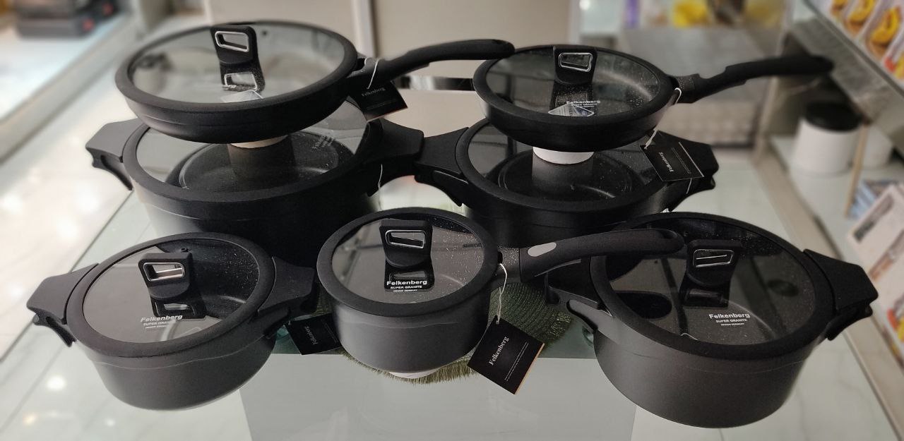  Felkenberg cookware granite 14pcs