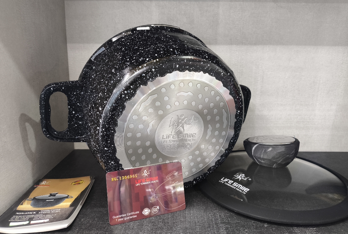  Lifesmile induction st10 cookware granite