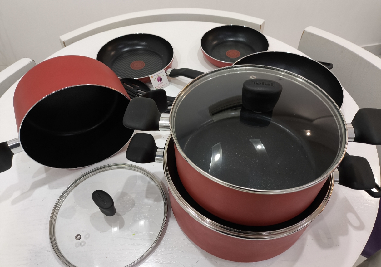  Tefal cookware supercook b460sc84 12pcs