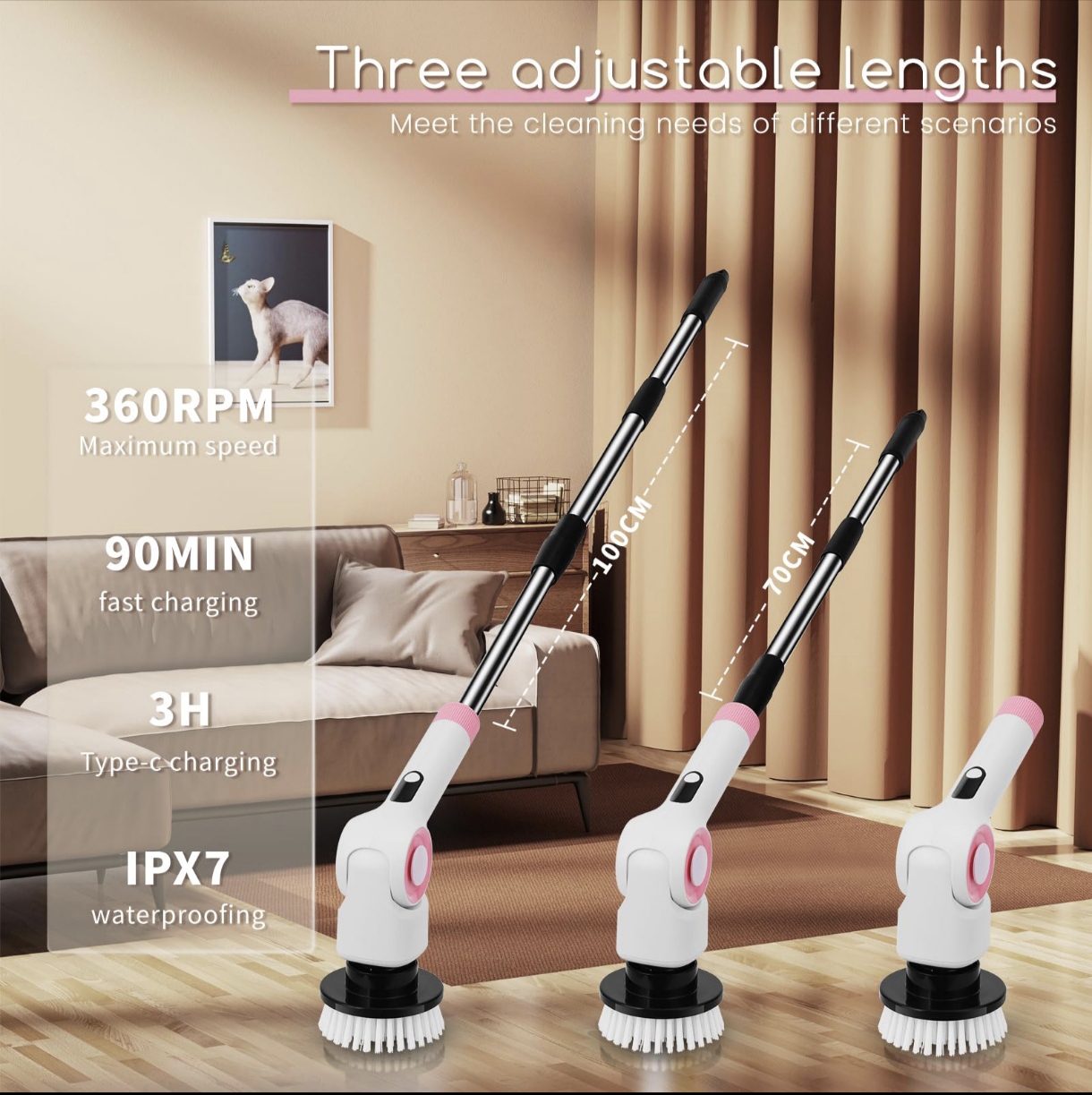  DSP kd2504 spin scrubber 11in1