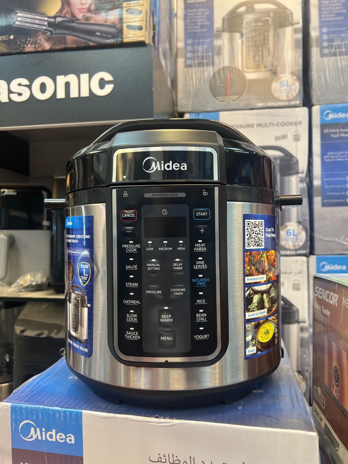  Midea multicooker mpc6002sbss