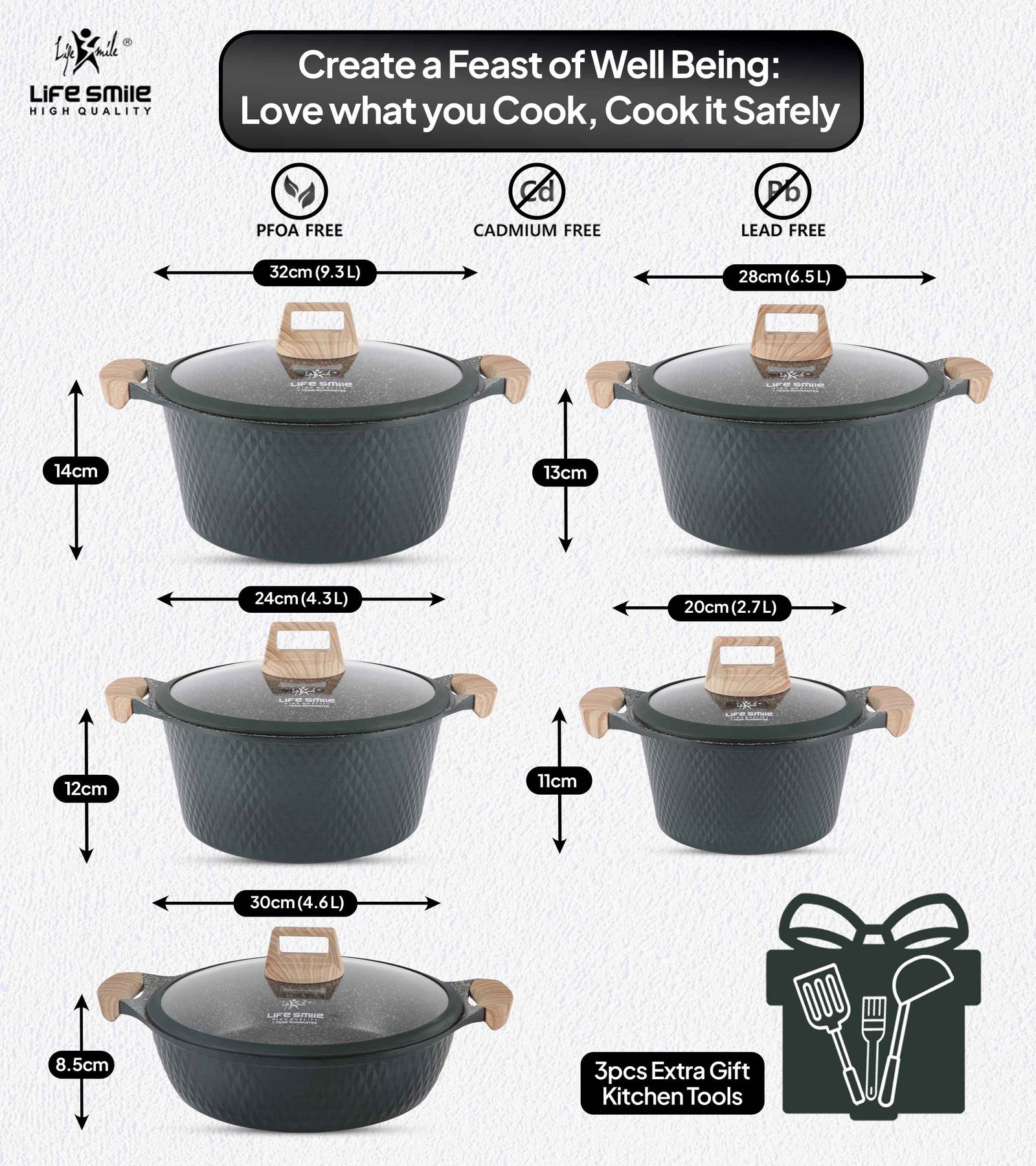  Lifesmile mr10 cookware 