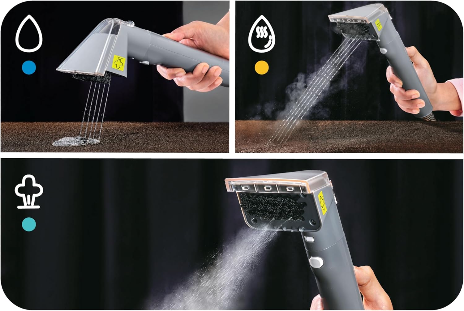  Black+decker multi surface cleaner 3in1 bhsc1350chs
