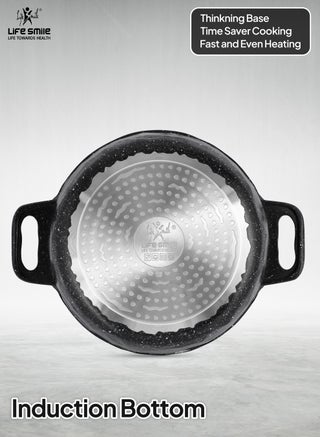  Lifesmile st10 stone design cookware granite