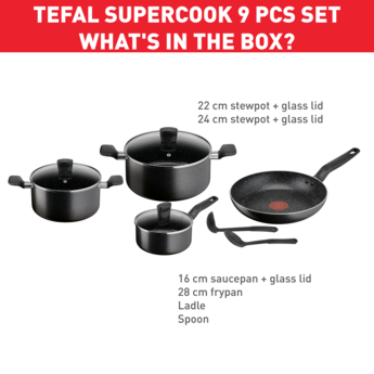  Tefal dark stone b491s985