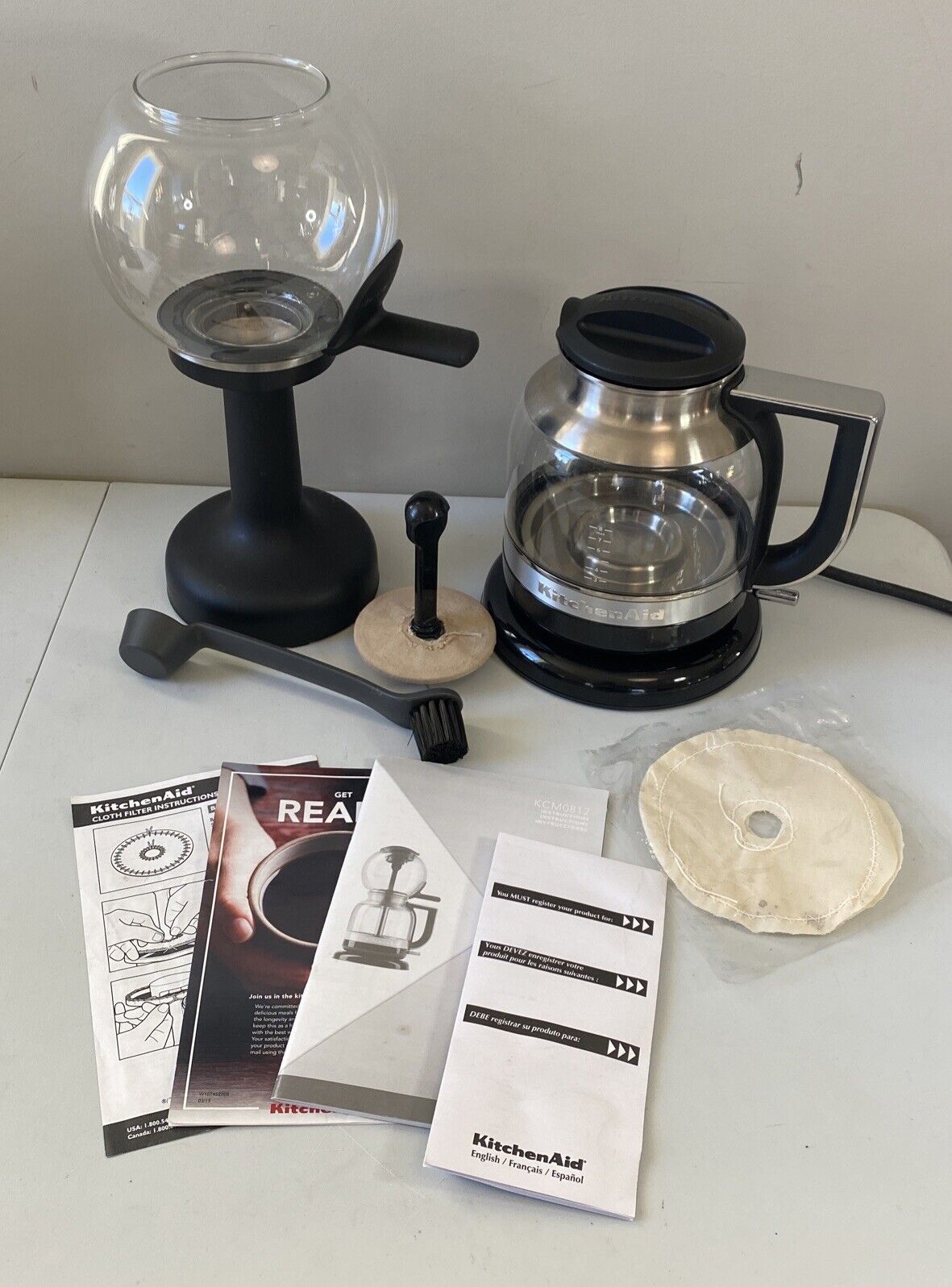  KitchenAid brewer coffee maker 5kcm0812