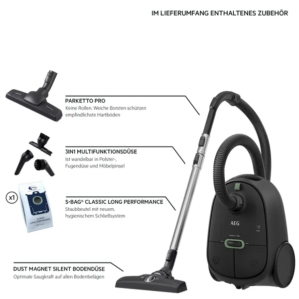  خرید جاروبرقی بی صدا آاگ مدل ab61c2oko