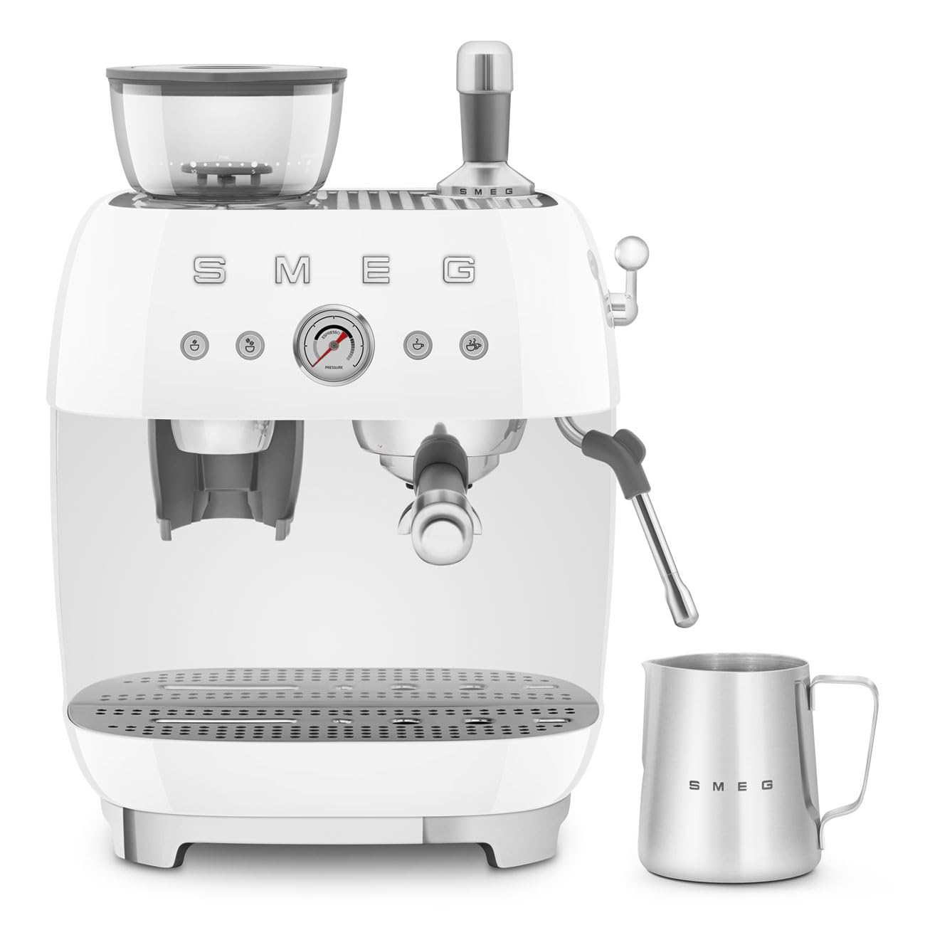 smeg egf03 espresso maker white