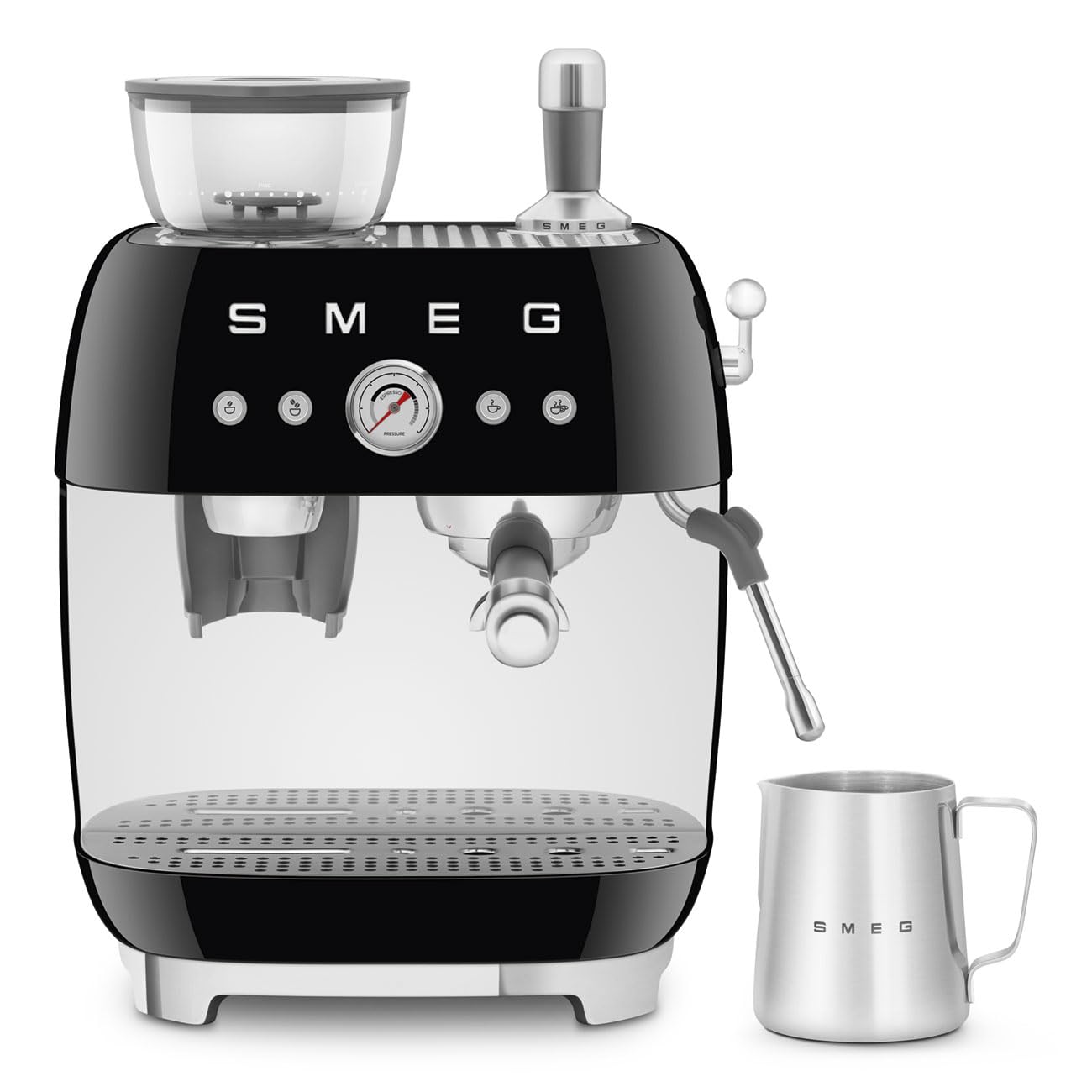 smeg espresso maker egf03 black