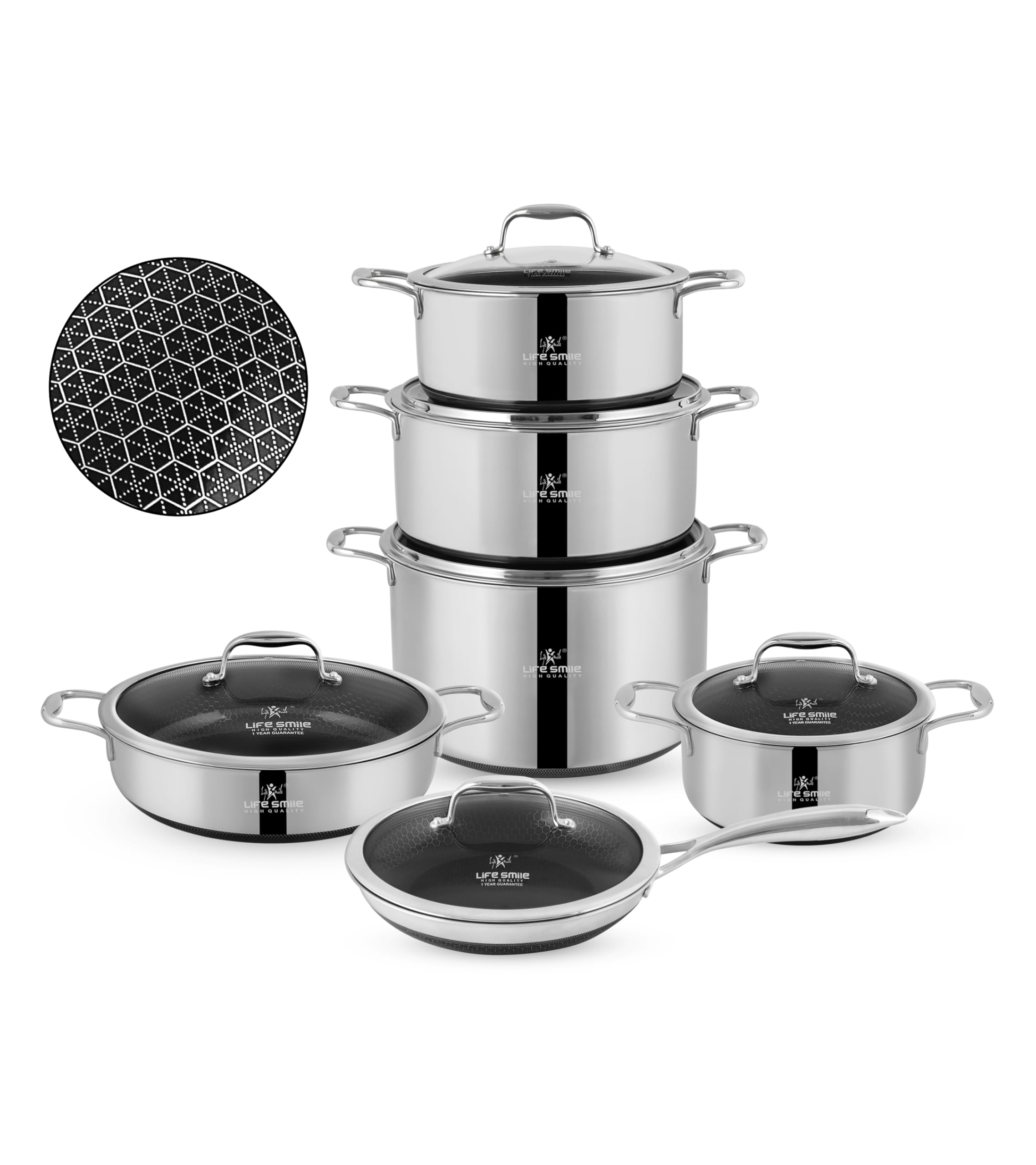life smile hybrid scratch steel cookware