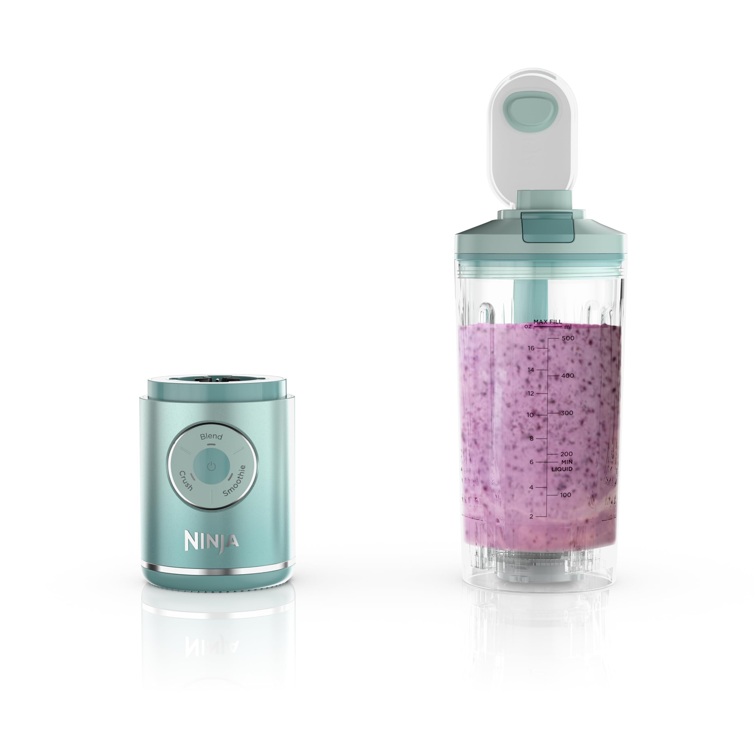 ninja blast max portable blender bc251 sea glass