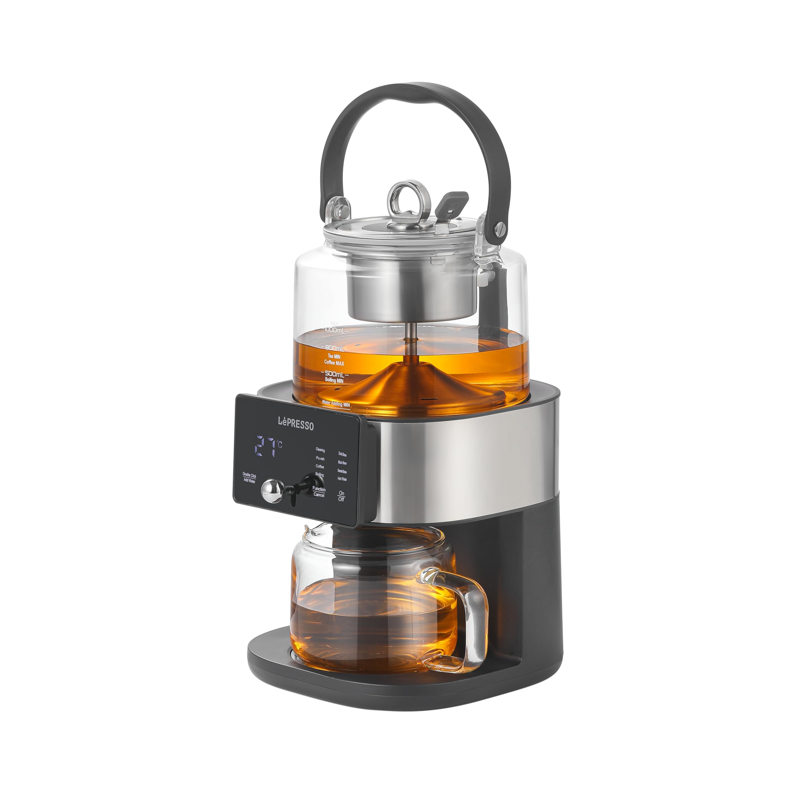 lepresso drip coffee and tea maker brewfinity